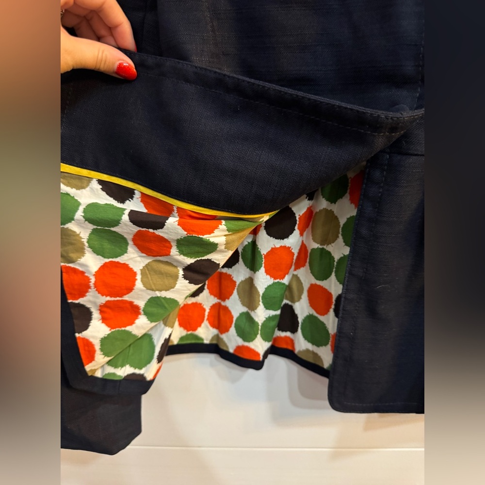 J. Crew Ottoman Molly Peplum Cotton/Linen Blazer
Size 10 - Picture 5 of 8